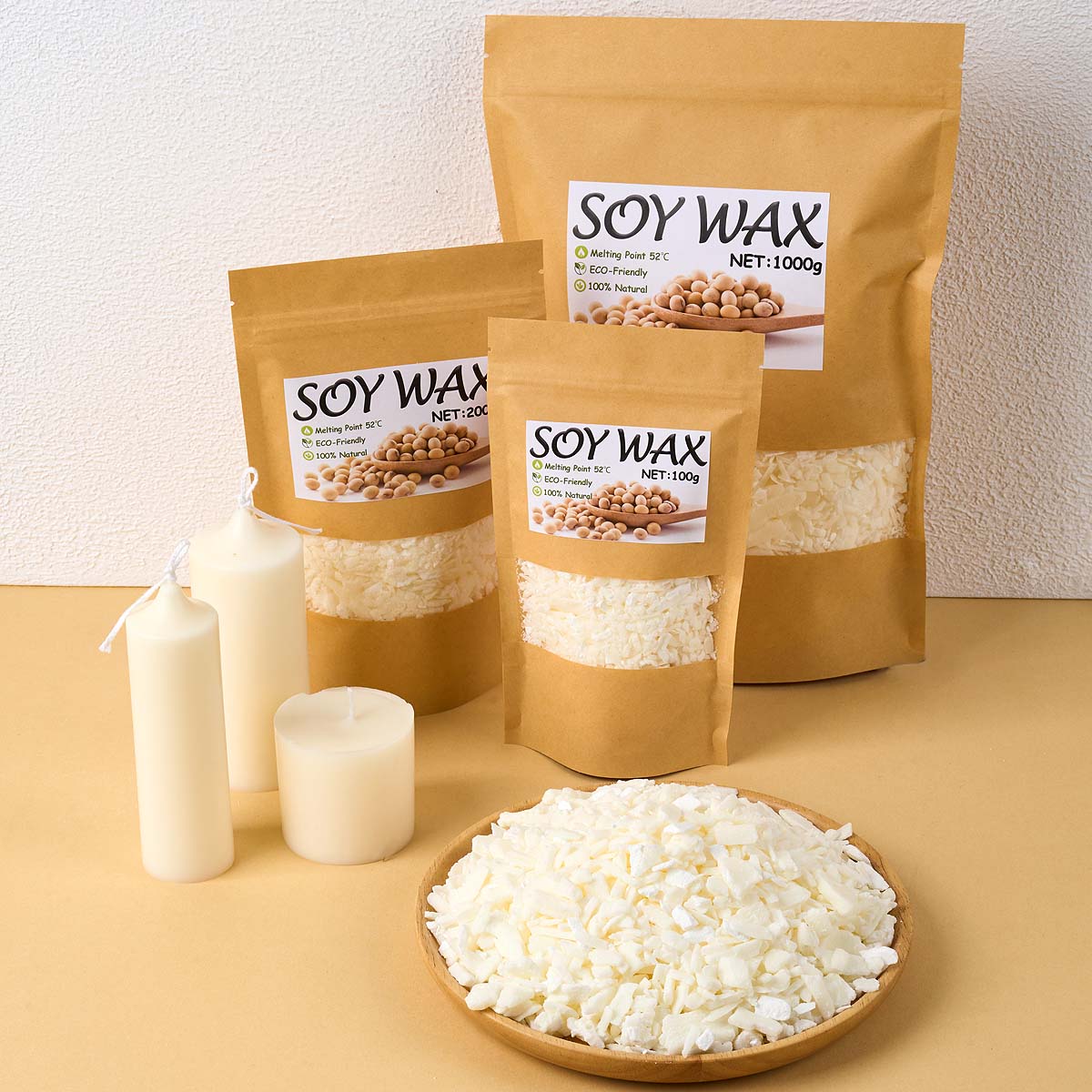 Candle Supplies Wholesale - 1 libras de cera de soja