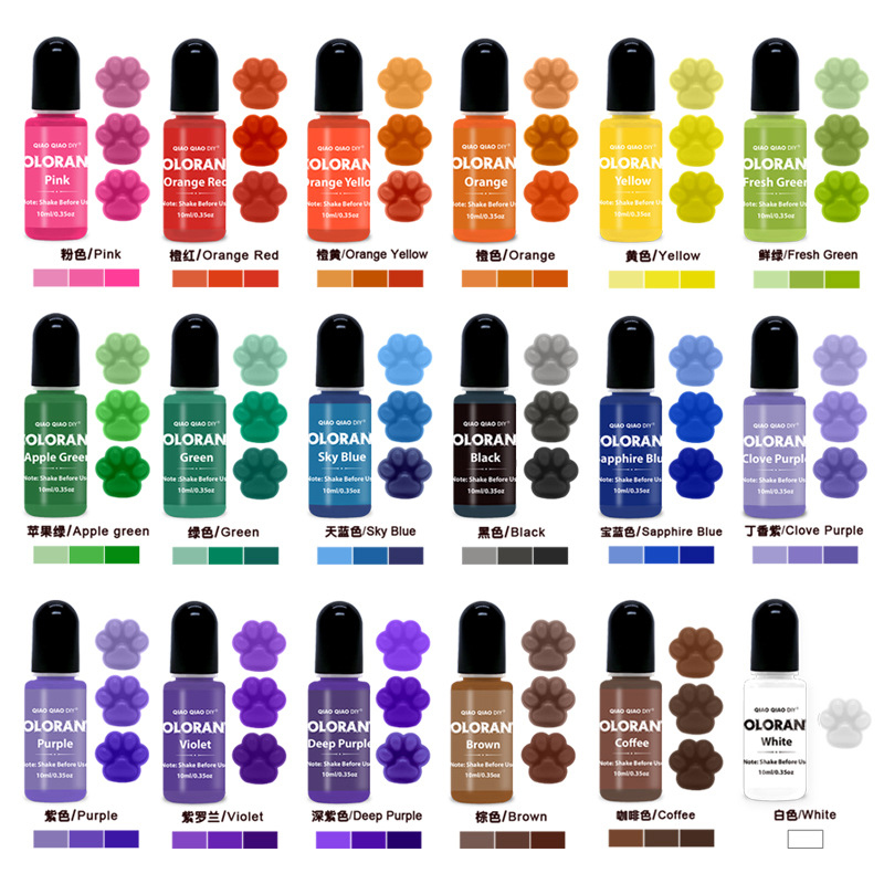 Candle Supplies Wholesale - 20 cores vela tintas cera velas