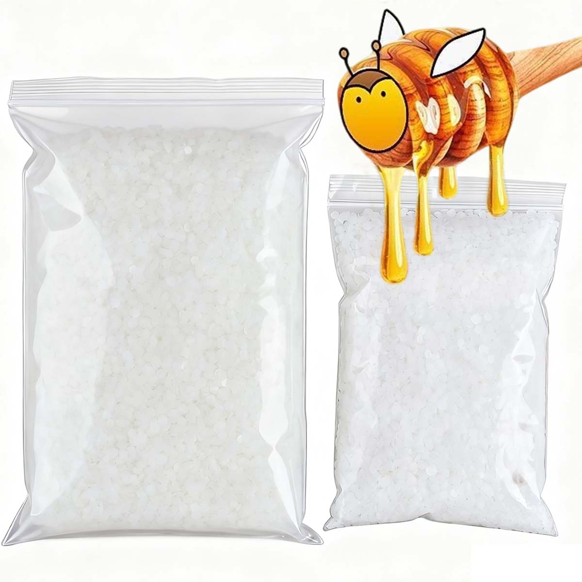 Candle Supplies Wholesale - 200g-1000g cera de abelha branca puro
