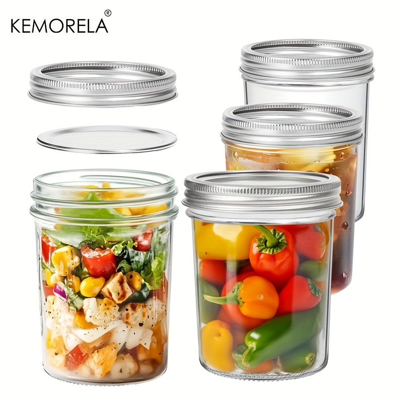 Mason Jar 8Oz - Kemeela frascos de pedreiro 350ml com