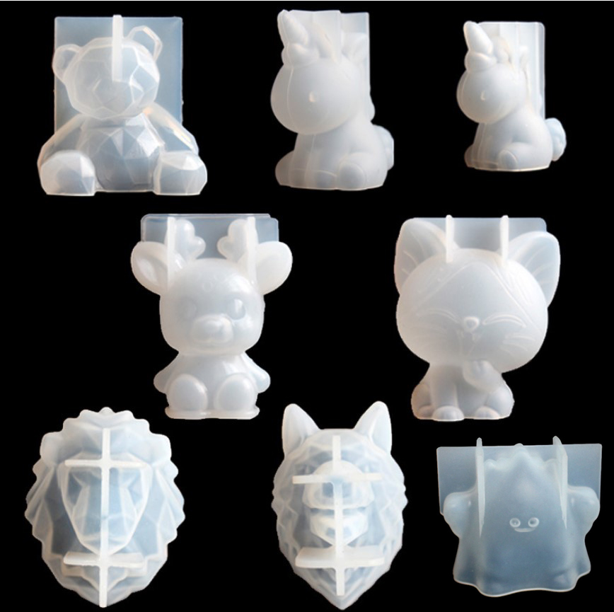 Unicórnio transparente silicon - Candle Supplies Wholesale avaliação e preço