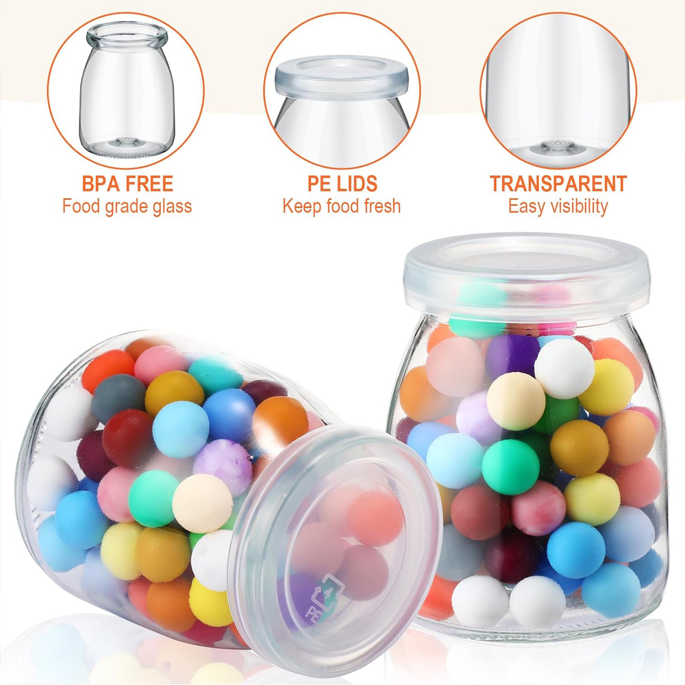 10 Potes de Vidro Transparente - Mason Jar 8Oz avaliação e preço
