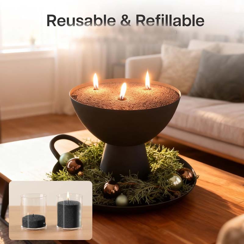 Areia de Cera Preta com Pavio, - Candle Supplies Wholesale avaliação e preço