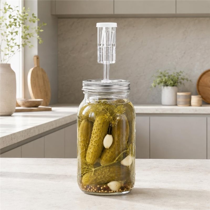 Tampas de Fermentação DTEW par - Mason Jar 8Oz avaliação e preço